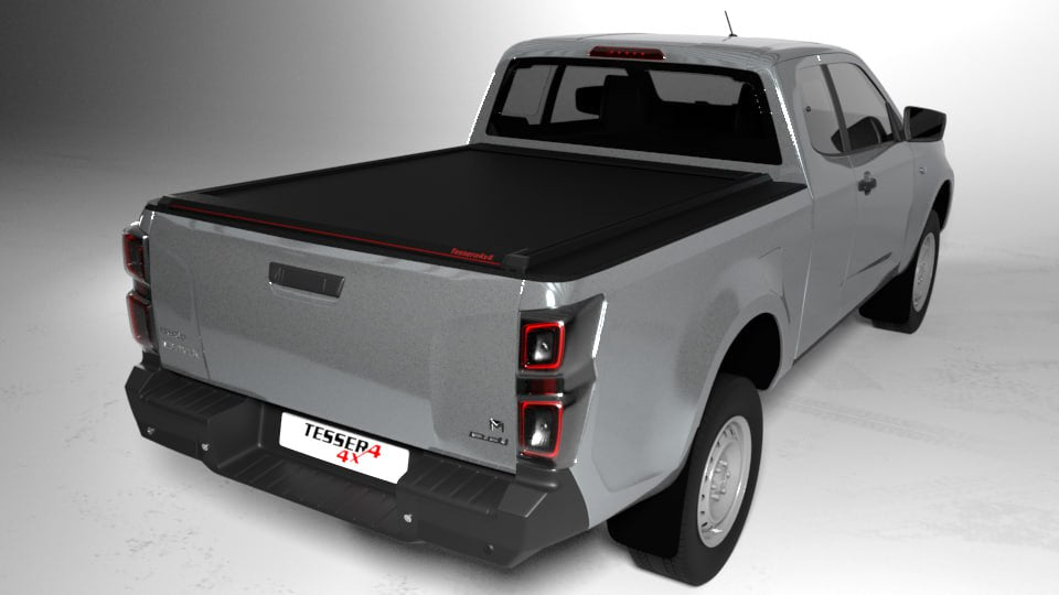 Laderaumabdeckung Tessera SE für ISUZU D-Max 2021+ S/C TESS 15051 SE black matt