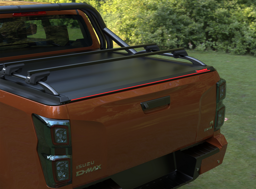 Tessera Roll+ Laderaumabdeckung "Basic" für ISUZU D-Max S/C EXTRAKABINE 2021+ TESS 14051 ROLL black matt