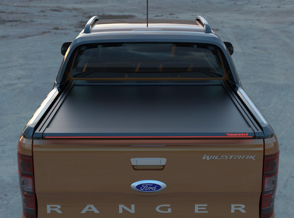 Laderaumabdeckung Tessera SE für Ford Ranger Wildtrak D/C ab 2012+ & 2016+ & 2020+ TESS 1508 SE black matt