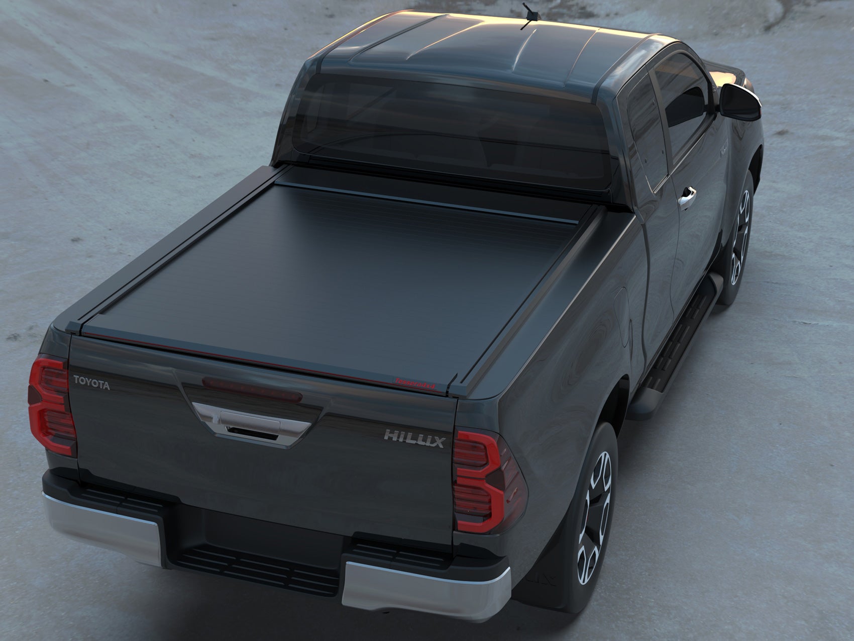 Laderaumabdeckung Tessera SE für Toyota Hilux Revo 2016+ S/C TESS 1517 SE black matt