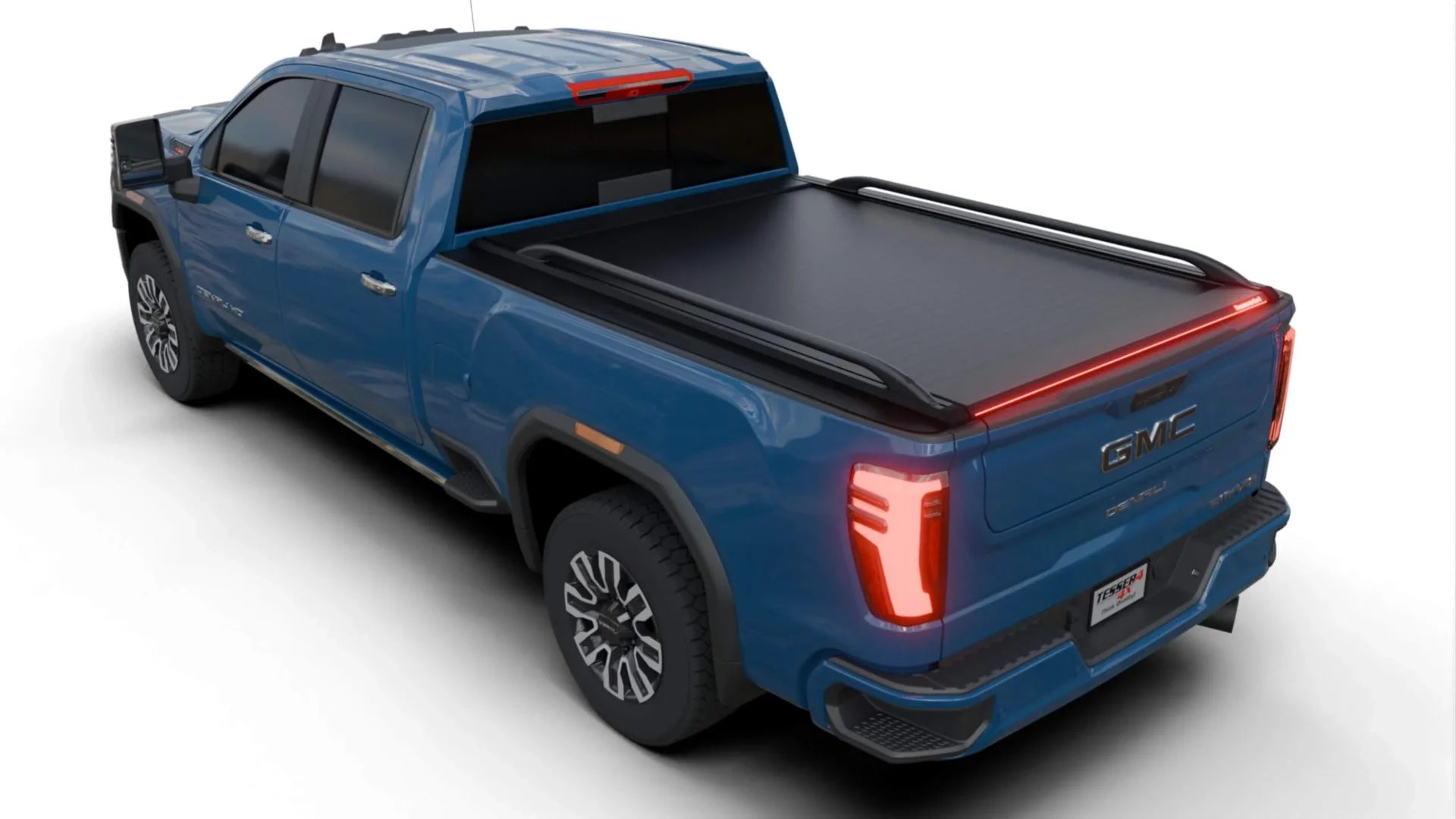 Tessera Roll+ Laderaumabdeckung "Basic" für GMC Sierra 2500 / 3500 HD 2015-2019 6.6 feet TESS 1447 ROLL black matt