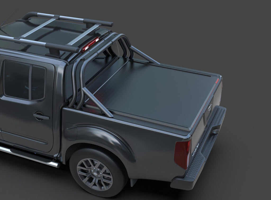 Laderaumabdeckung Tessera SE für Nissan Navara D40 D/C (SHORTBED 156cm) TESS 150 SE black matt