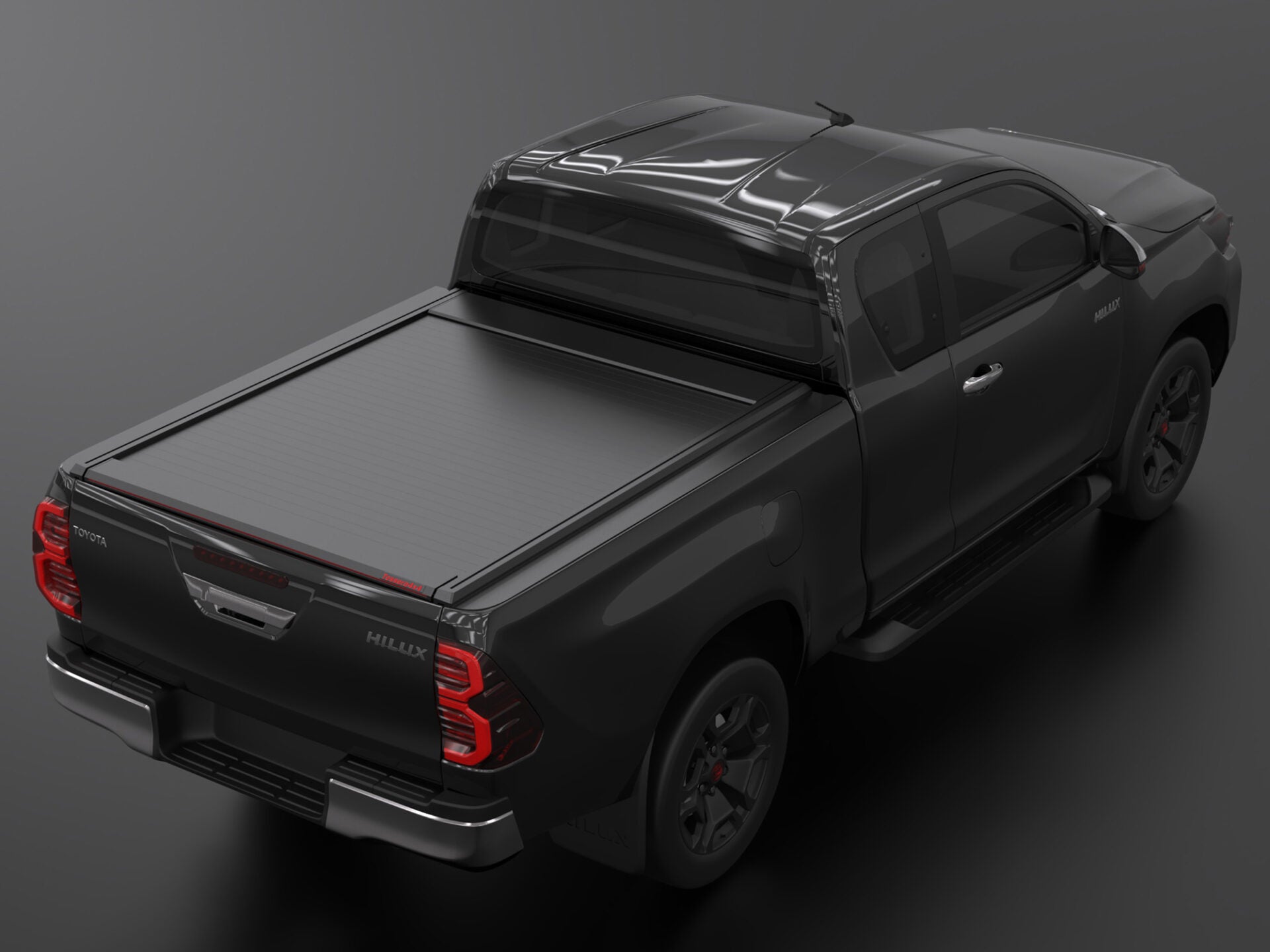 Laderaumabdeckung Tessera SE für Toyota Hilux Revo 2016+ S/C TESS 1517 SE black matt