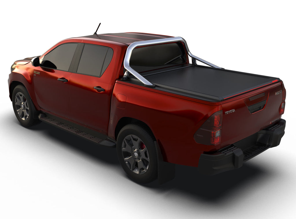Laderaumabdeckung Tessera SE für Toyota Hilux Revo 2016+ mit OEM Überrollbügel D/C TESS 15161 SE black matt
