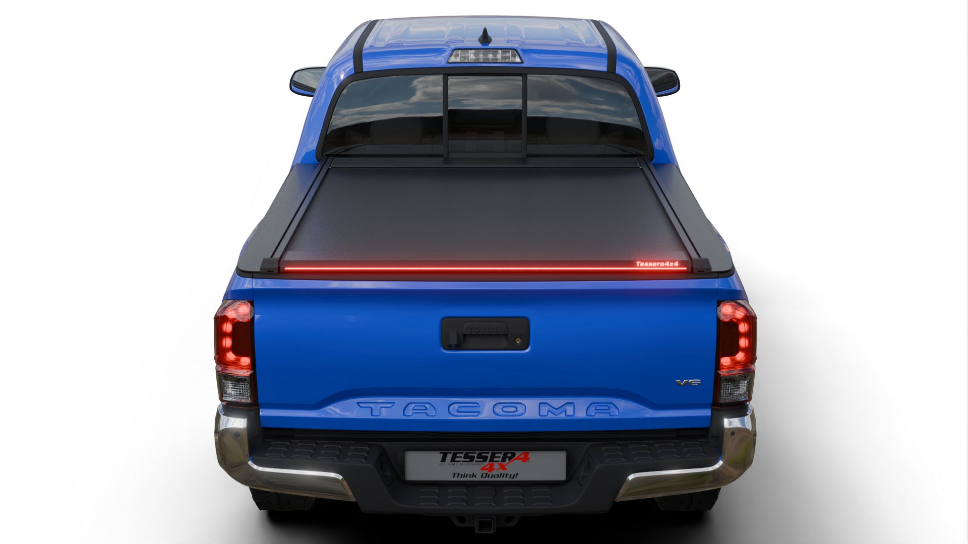 Tessera Roll+ Laderaumabdeckung "Basic" für Toyota Tacoma 6 feet 2016-2023 TESS 14301 ROLL black matt