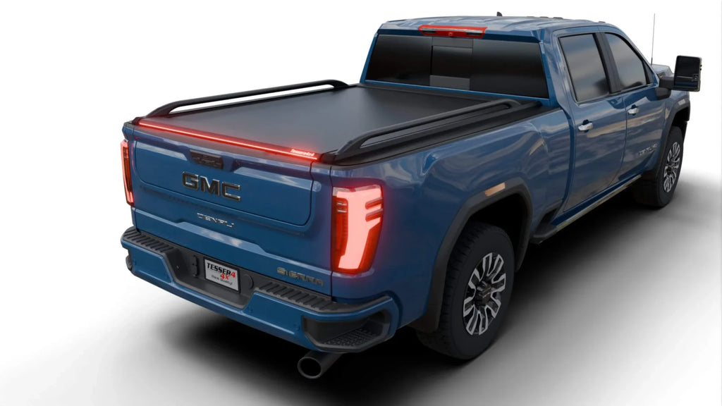 Tessera Roll+ Laderaumabdeckung "Basic" für GMC Sierra 2500 / 3500 HD 2015-2019 6.6 feet TESS 1447 ROLL black matt