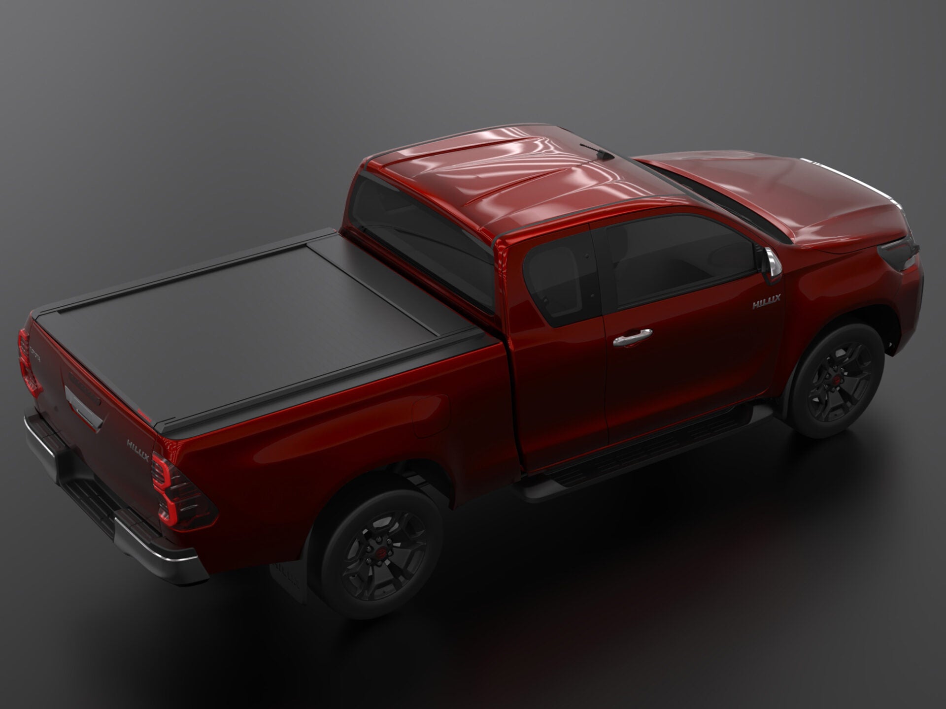 Laderaumabdeckung Tessera SE für Toyota Hilux Revo 2016+ S/C TESS 1517 SE black matt