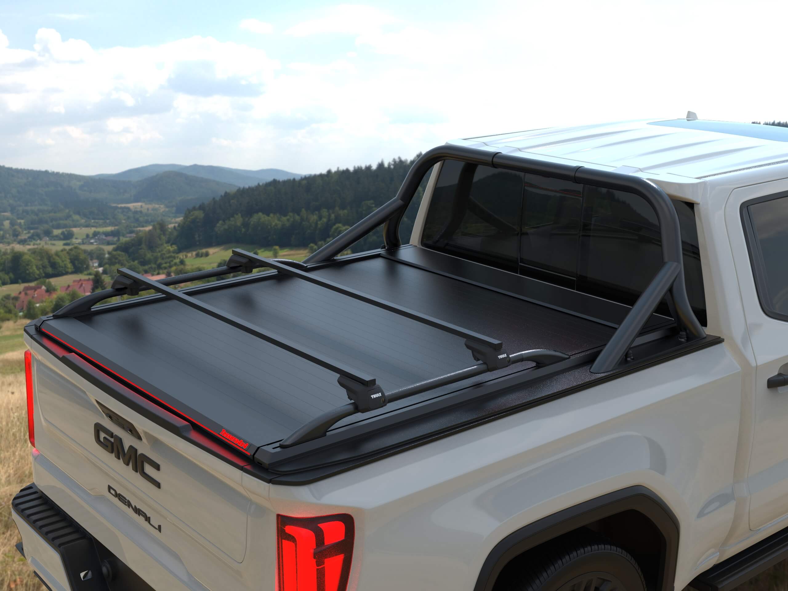 Tessera Roll+ Laderaumabdeckung "Basic" für GMC Sierra 1500 2019+ 5.8 feet TESS 1425 ROLL black matt