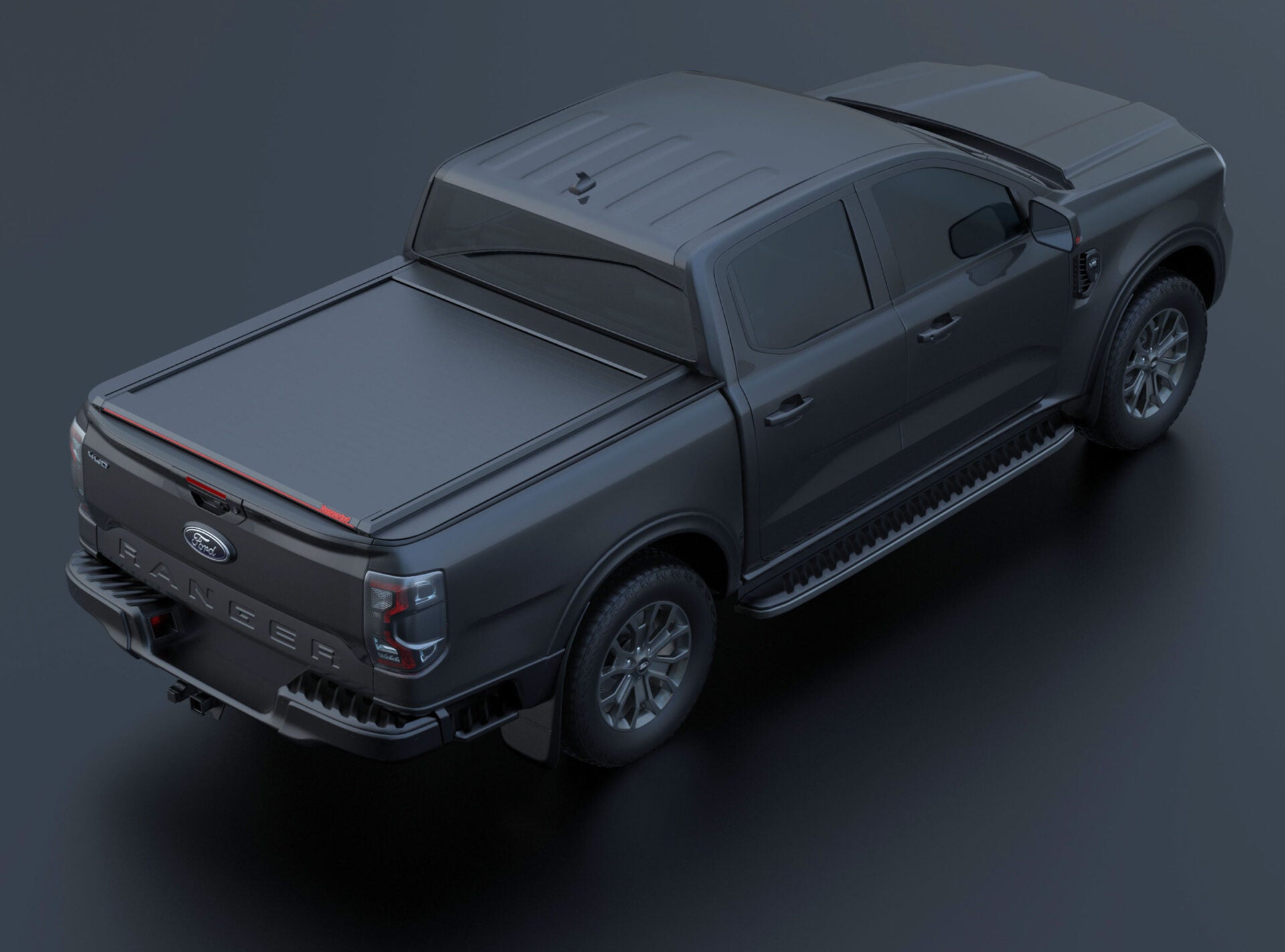 Laderaumabdeckung Tessera SE für Ford Ranger T6.2 (P703) 2023+ D/C TESS 15060 SE black matt