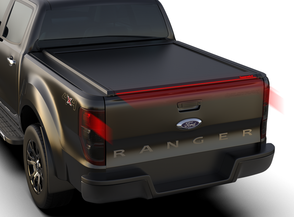 Tessera Roll+ Laderaumabdeckung "Basic" für FORD Ranger XL/XLT D/C ab 2012+ & 2016+ & 2020+ TESS 1406 ROLL black matt