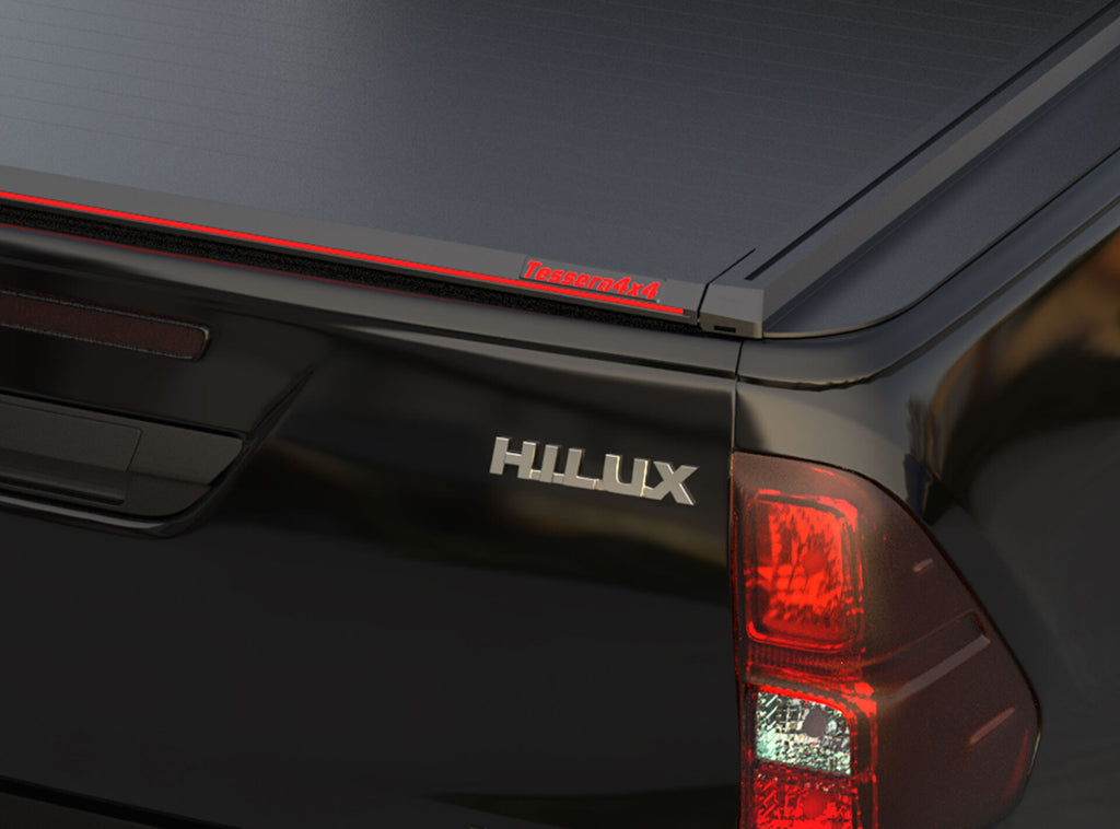 Laderaumabdeckung Tessera SE für Toyota Hilux Revo 2016+ D/C TESS 1516 SE black matt