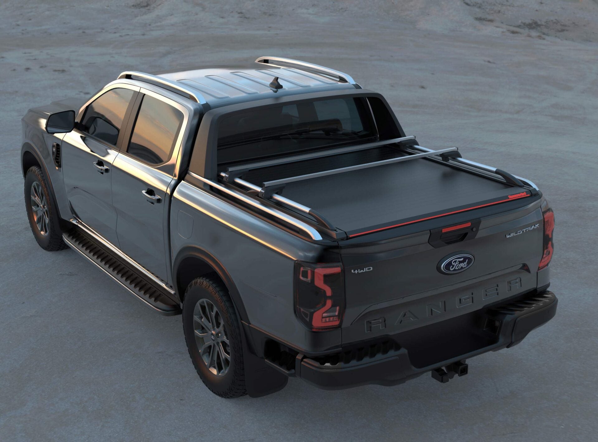 Laderaumabdeckung Tessera SE für Ford Ranger T6.2 (P703) 2023+ D/C TESS 15060 SE black matt