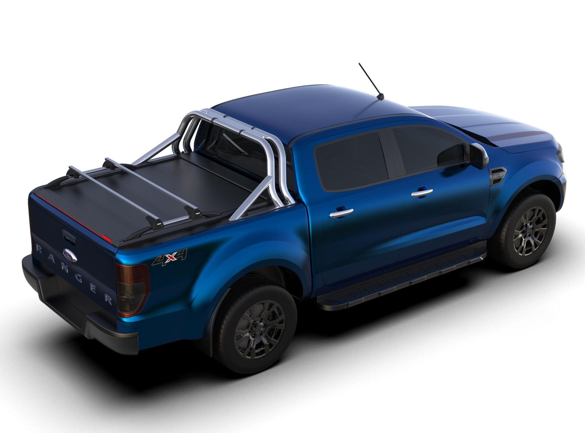 Laderaumabdeckung Tessera SE für Ford Ranger XL/XLT D/C ab 2012+ & 2016+ & 2020+ TESS 1506 SE black matt