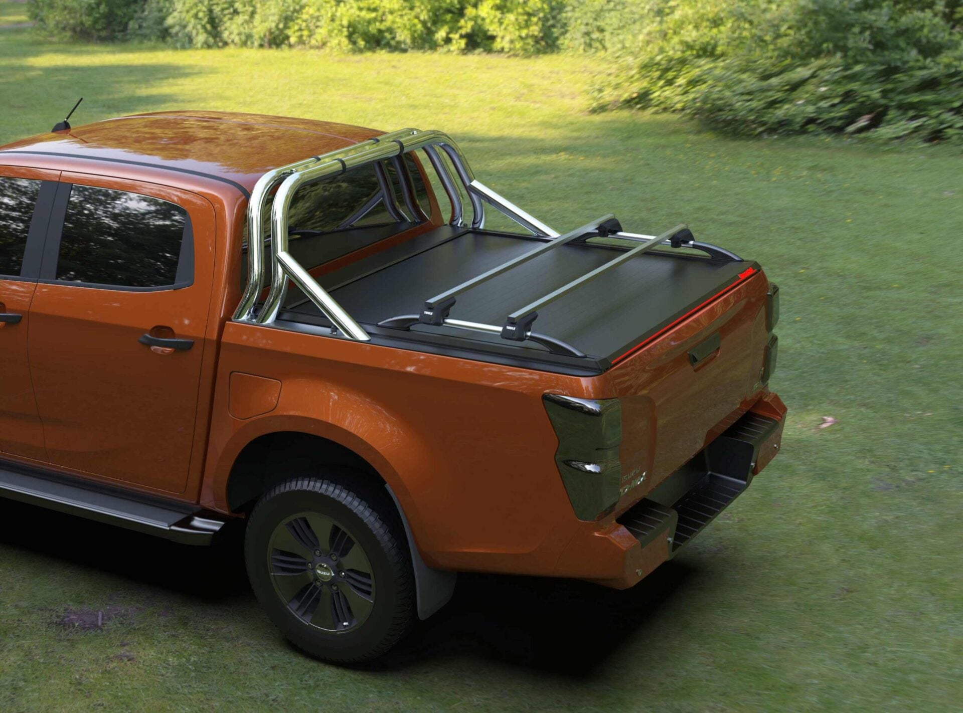 Laderaumabdeckung Tessera SE für ISUZU D-Max 2021+ D/C TESS 15041 SE black matt