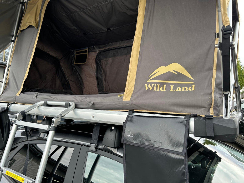 Dachzelt WildLand Normandy Sky Auto 140 mit Vorzelt