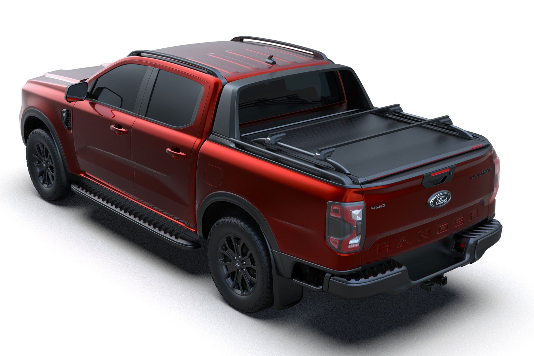 Laderaumabdeckung Tessera SE für FORD Ranger T6.2 P703 WILDTRAK / RAPTOR 2023+ D/C TESS 15080 SE black matt