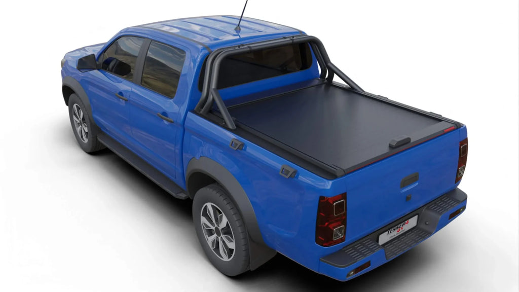 Laderaumabdeckung Tessera SE für Ford Ranger XL/XLT D/C ab 2007-2011 TESS 150-1 SE black matt