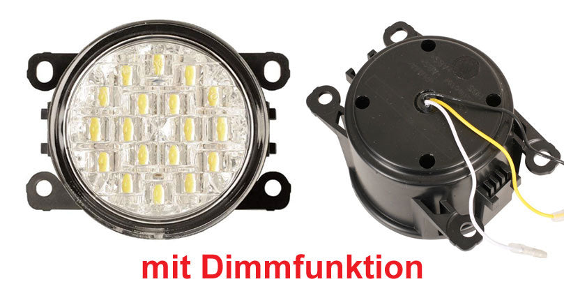 LED Einbau Tagfahrlichter mit Dimmfunktion 90 mm passend für diverse Suzuki Modelle