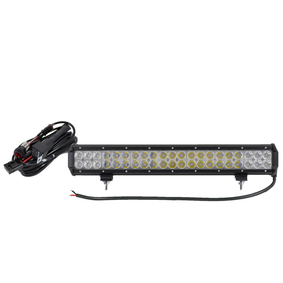 Euralight - 20" Reaper - LED Lightbar mit ECE R112 Prüfzeichen + Kabelbaum Anschluss einfach