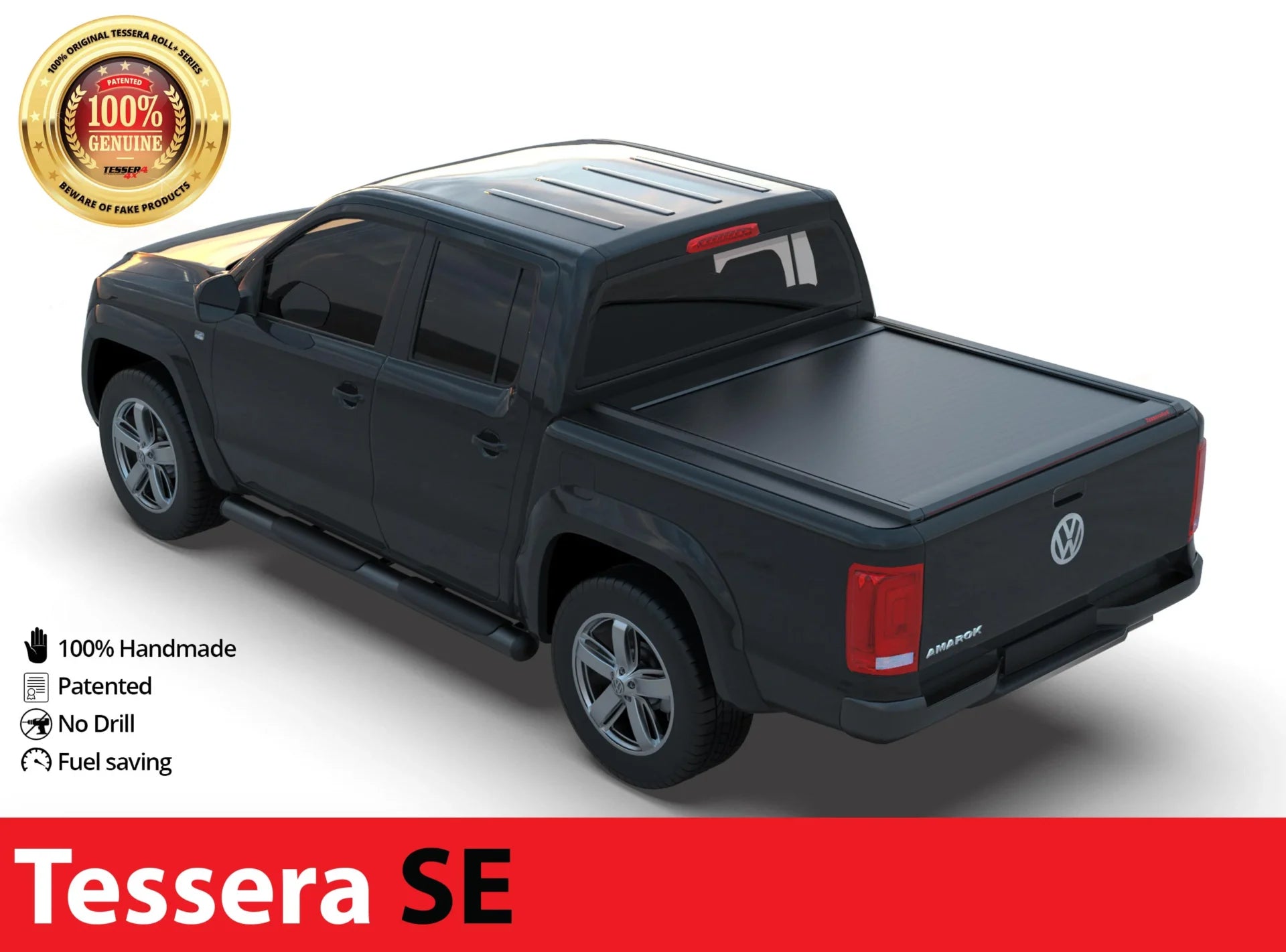 Laderaumabdeckung Tessera SE für Volkswagen Amarok 2010-2022 NL Version D/C TESS 150111 SE black matt