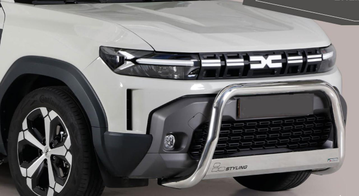 Edelstahl Frontschutzbügel Ø 63 mm passend für Dacia Duster (2024-)