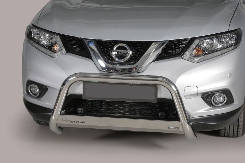 Edelstahl Frontschutzbügel Ø 63 mm passend für Nissan X-Trail T32 (2015-2021)