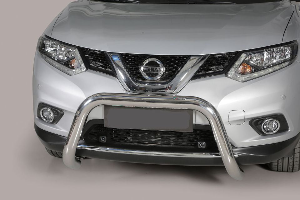 Edelstahl Frontschutzbügel Ø 76 mm passend für Nissan X-Trail T32 (2015-2021)