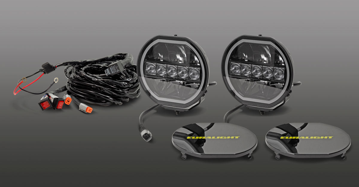 Euralight - 7" NIGHT RAPTOR - LED Fernscheinwerfer mit ECE R148 & R149 Prüfzeichen