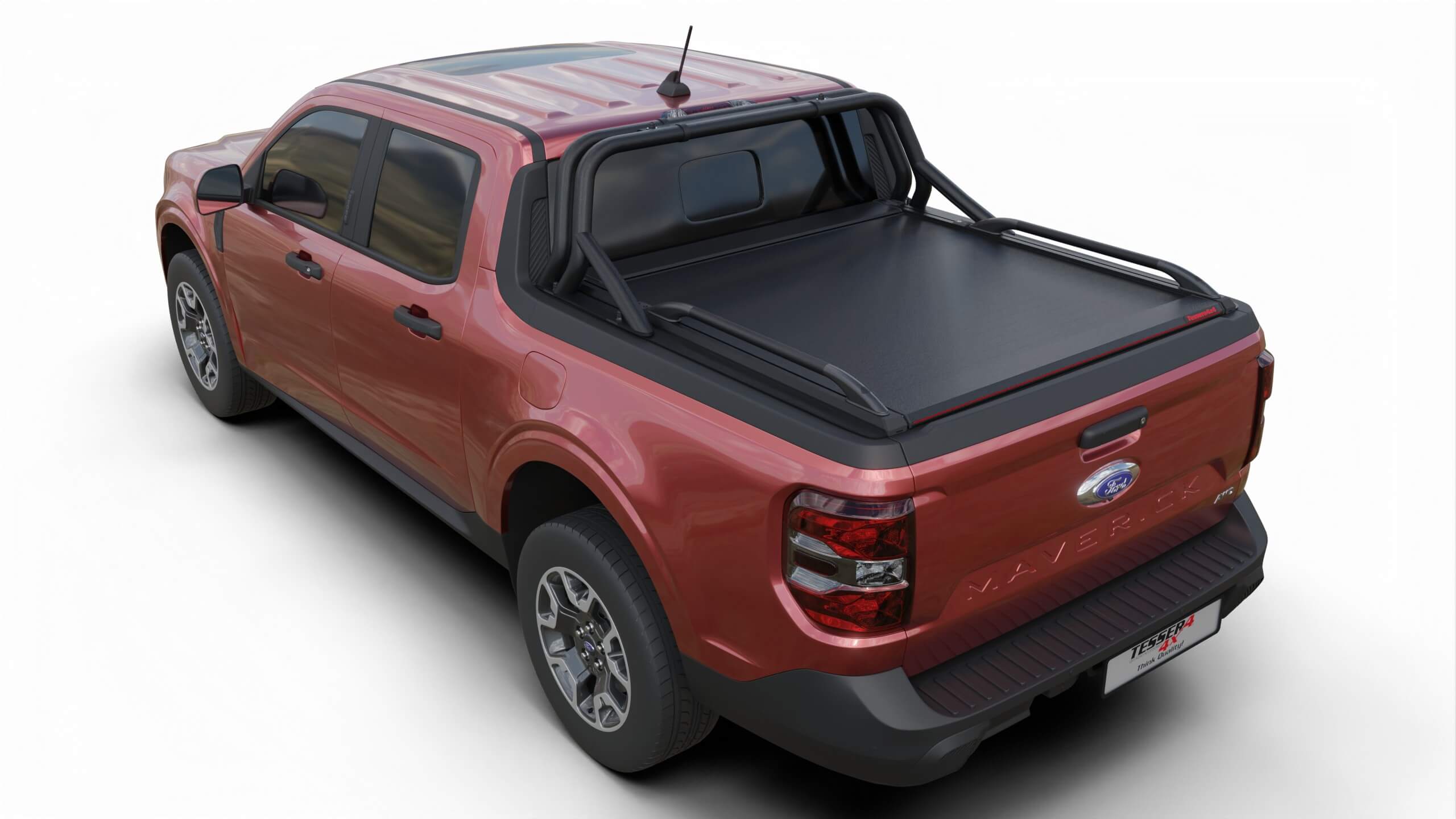 Laderaumabdeckung Tessera SE für Ford Maverick 2022+ SuperCrew TESS 1539 SE black matt