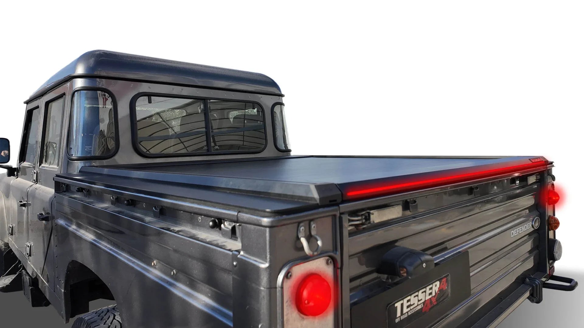 Tessera Roll+ Laderaumabdeckung "Basic" für Land Rover Defender 130 2024+ D/C TESS 1441 ROLL black matt