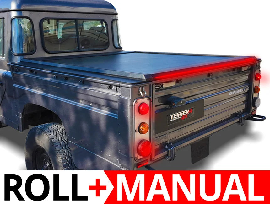 Tessera Roll+ Laderaumabdeckung "Basic" für Land Rover Defender 130 2024+ D/C TESS 1441 ROLL black matt