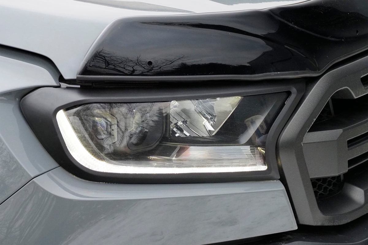 2 Stück Scheinwerferumrandung passend für Ford Ranger (2016-2018)