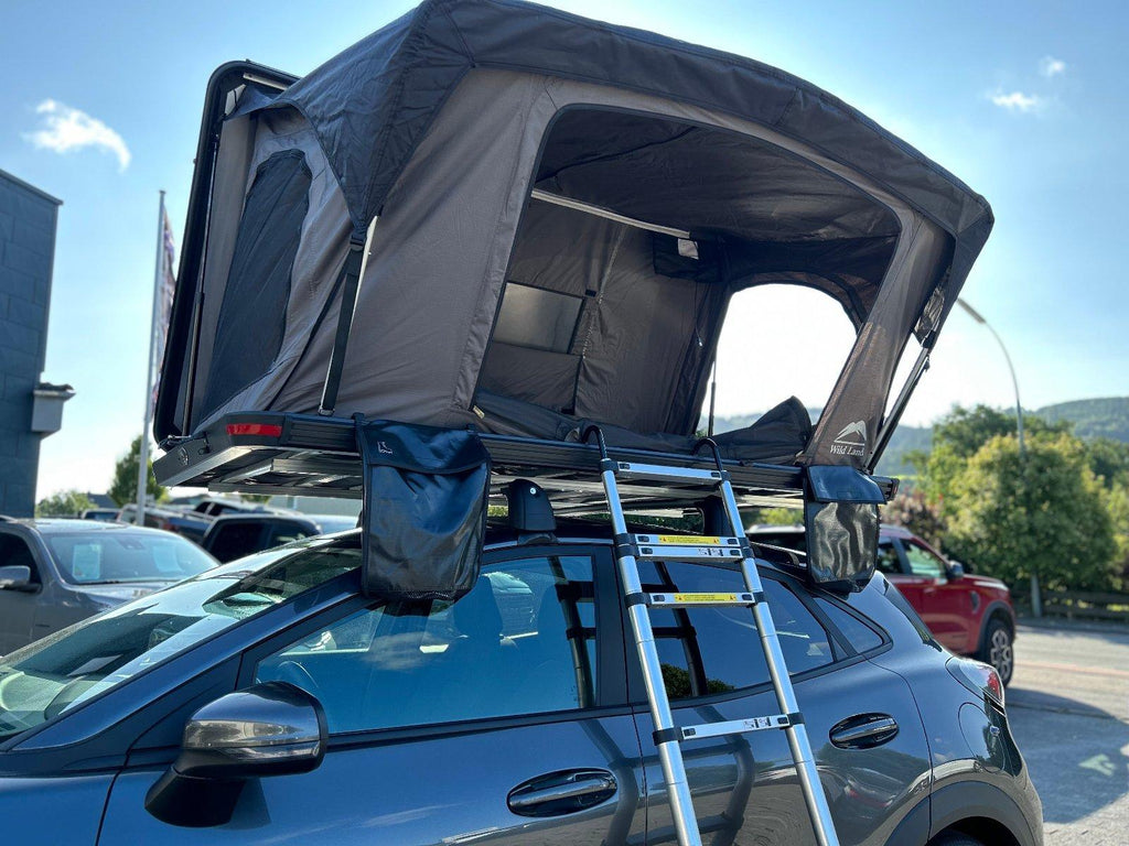 WildLand Desert Cruiser 120 Hardshell Rooftop Tent with Awning