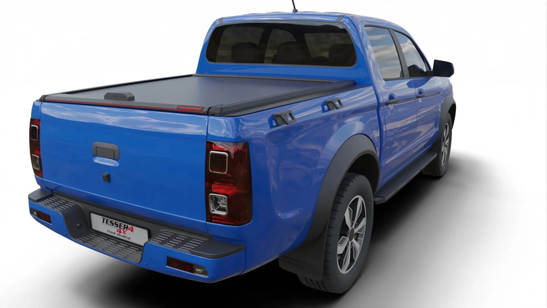 Laderaumabdeckung Tessera SE für Ford Ranger XL/XLT D/C ab 2007-2011 TESS 150-1 SE black matt