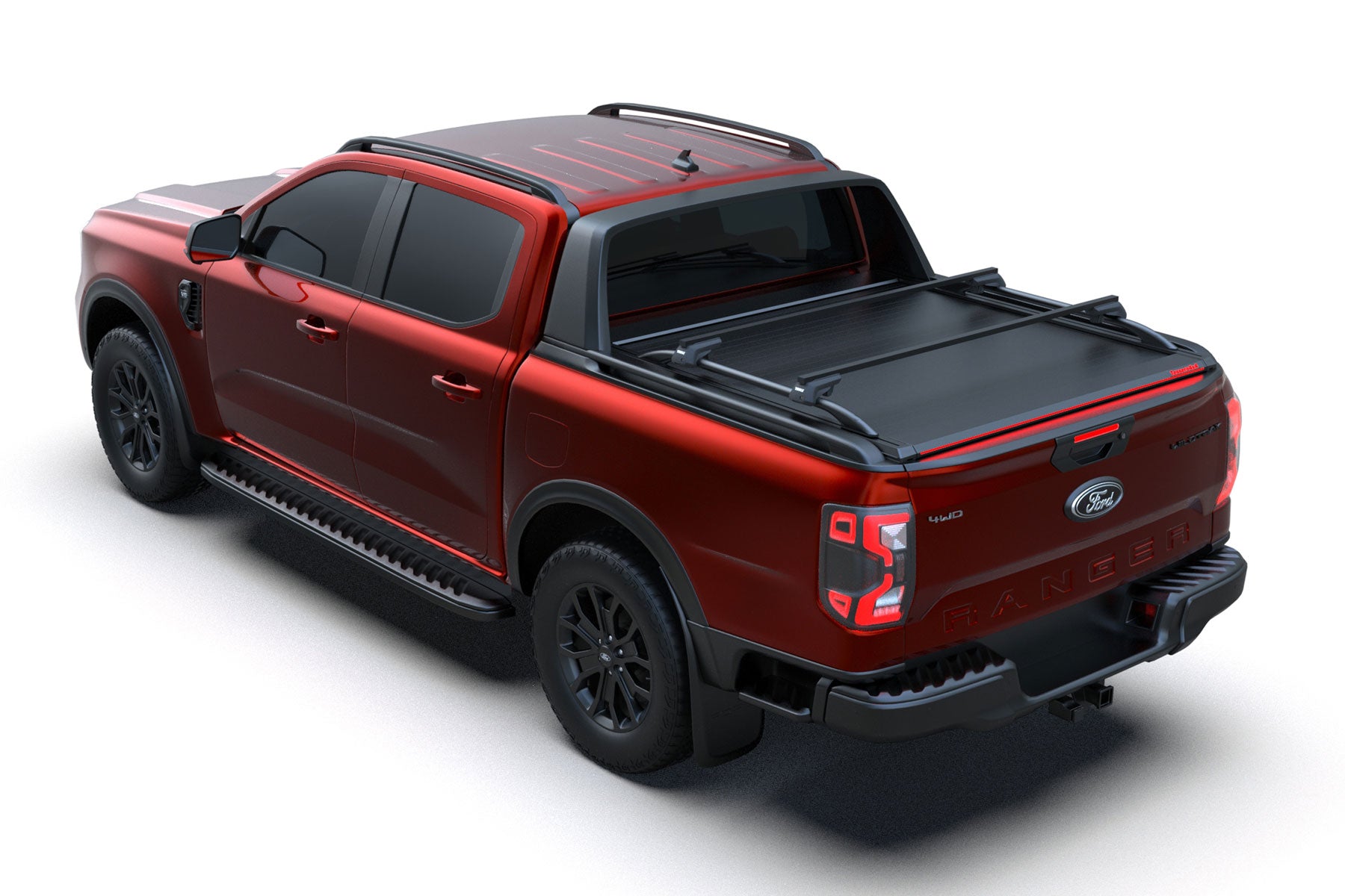 Tessera Roll+ Laderaumabdeckung "Basic" für FORD Ranger T6.2 P703 WILDTRAK / RAPTOR 2023+ D/C TESS 14080 ROLL black matt