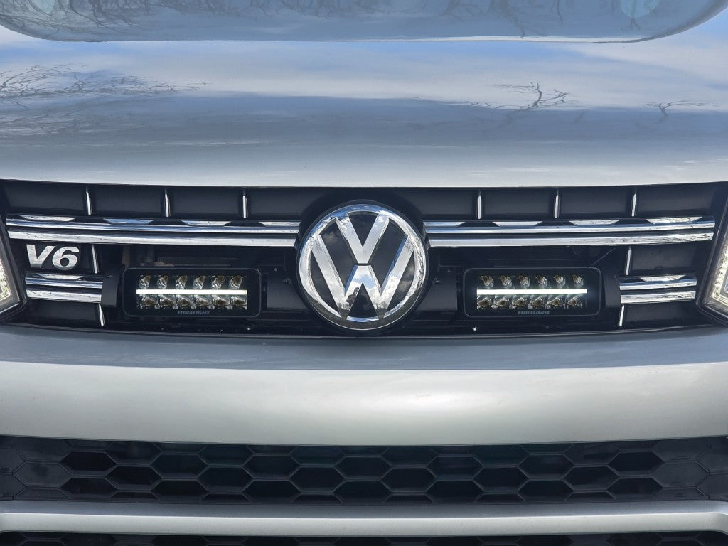 Euralight | LED Fernscheinwerfer Kühlergrill Kit | passend für VW Amarok (2016-2020)