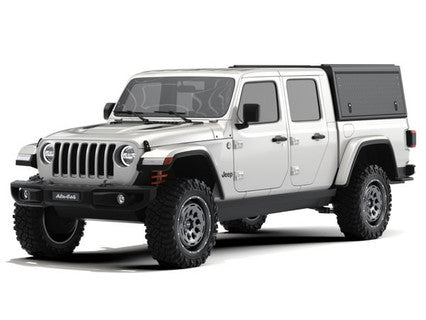 Alu-Cab Hardtop "Explorer" für Jeep Gladiator 2019+ Doppelkabine schwarz/geriffelt
