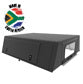 Alu-Cab Hardtop "Adventure" für Ford Ranger 2012-2022 Extrakabine schwarz/geriffelt