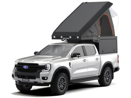 Alu-Cab Canopy Camper Ford Ranger D/Cab 2023+, schwarz