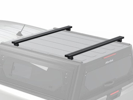 Alu-Cab Querträger 1250mm in Schwarz ohne Füße (Paar)