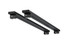 Alu-Cab Querträger 1250mm in Schwarz ohne Füße (Paar)