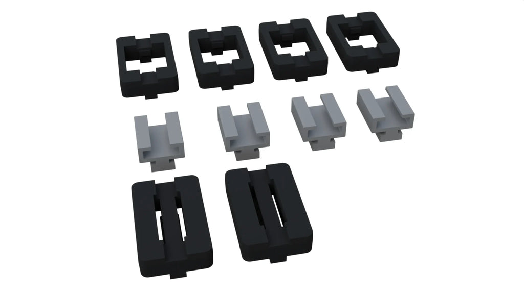 Set-Adapter für die T-Nuten der Tessera Bar+ / Tower+, kompatibel mit Zubehör von Drittanbietern