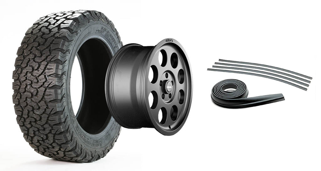 Complete wheel set Classic with BF Goodrich AT
