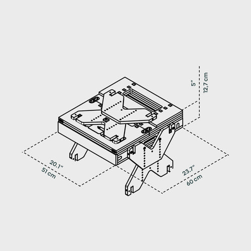 BOXIO RACK BED BUNDLE XS