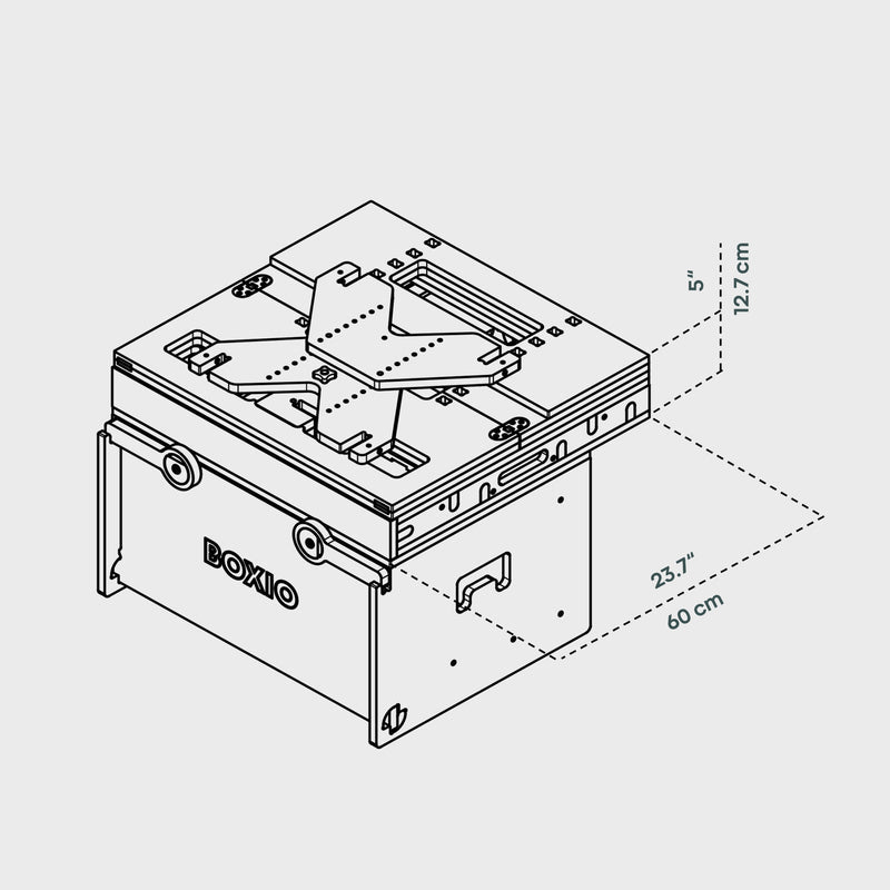 BOXIO RACK BOX + BED BUNDLE S