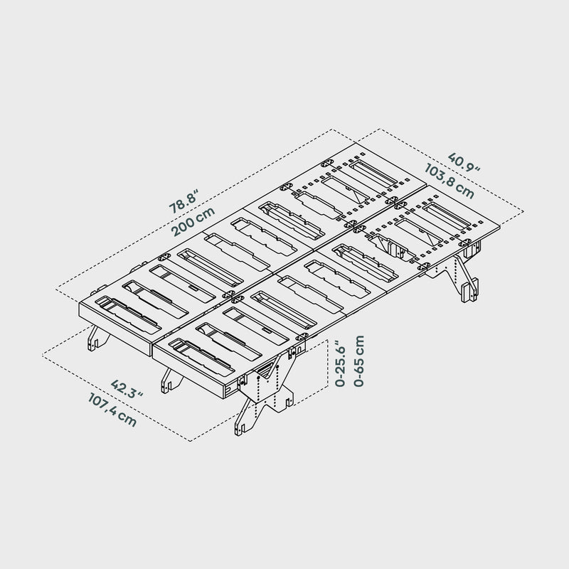 BOXIO RACK BED BUNDLE M