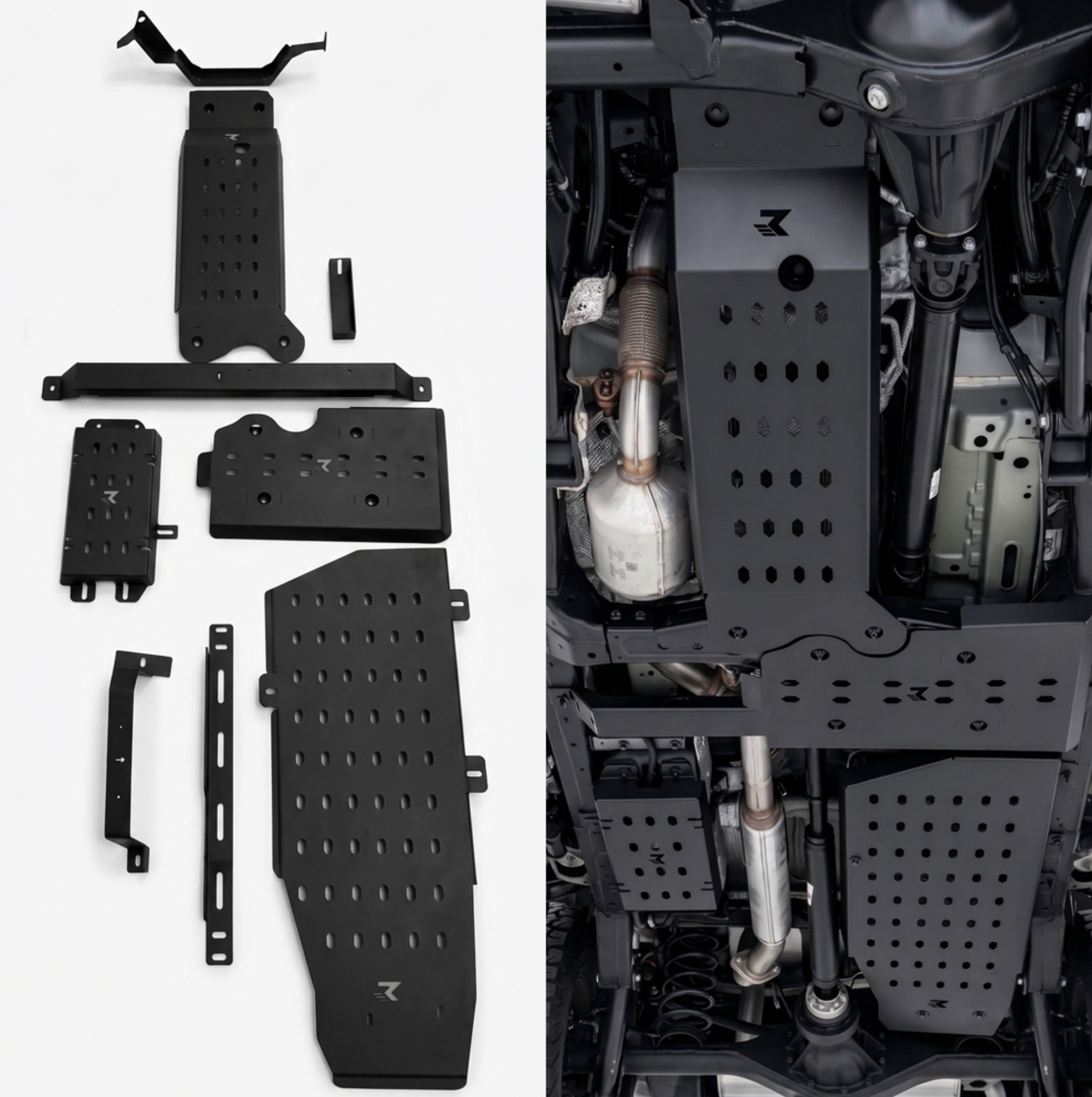 BAW 212 REDUST 4 mm Alu-Unterfahrschutz Set