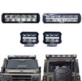 BAW 212 REDUST LED Work Lights Front + Rear (Set)