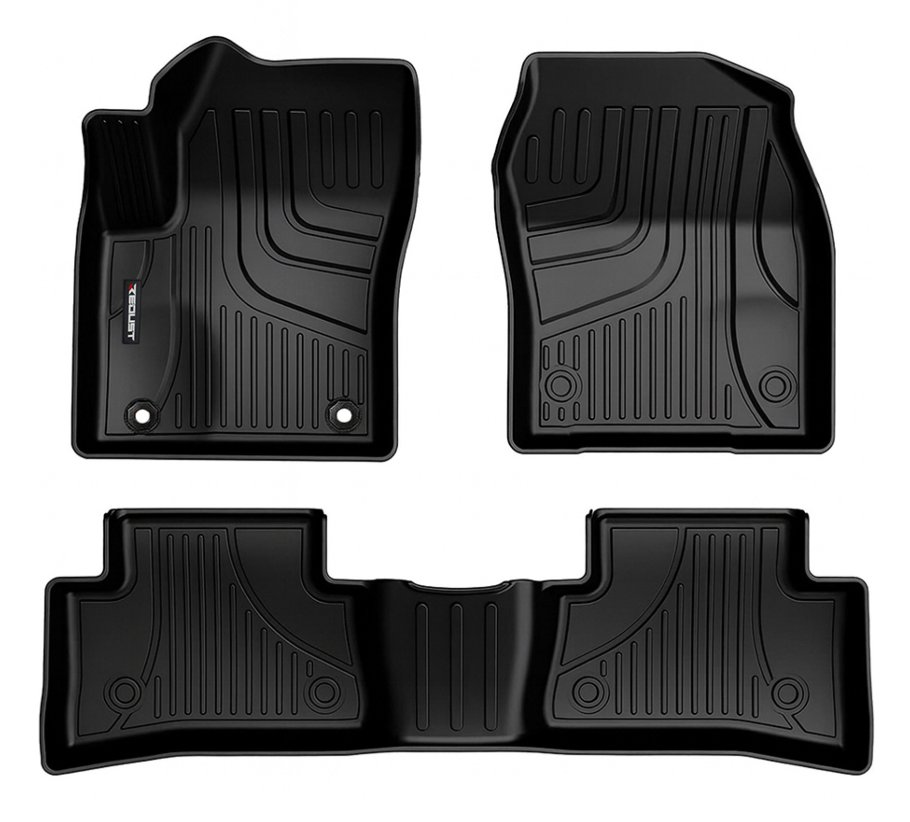 BAW 212 REDUST TPE floor mats with anti-slip pattern