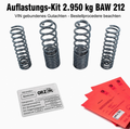 BAW 212 Auflastung 2.950kg
